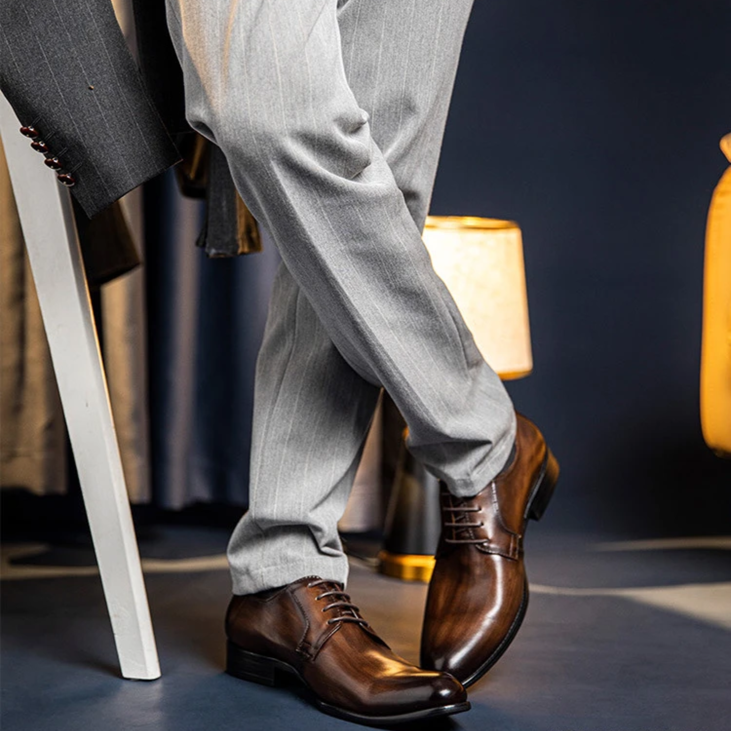 Classic Lace-Up Formal Dress Shoe - Jake