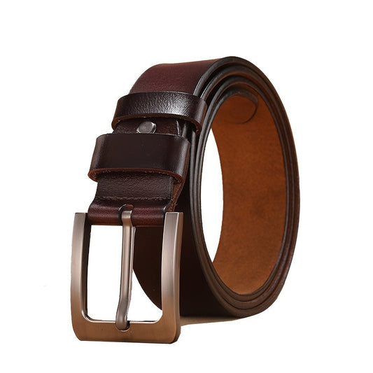 Classic Men's Belt With Pin Buckle - Brent