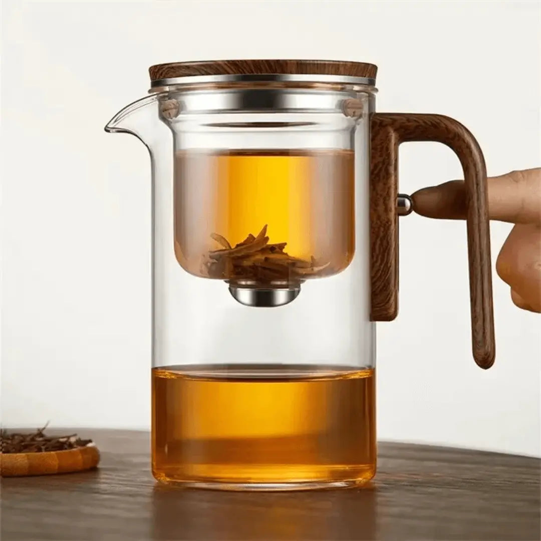 Stilvolle transparente Teekanne – ClearBrew