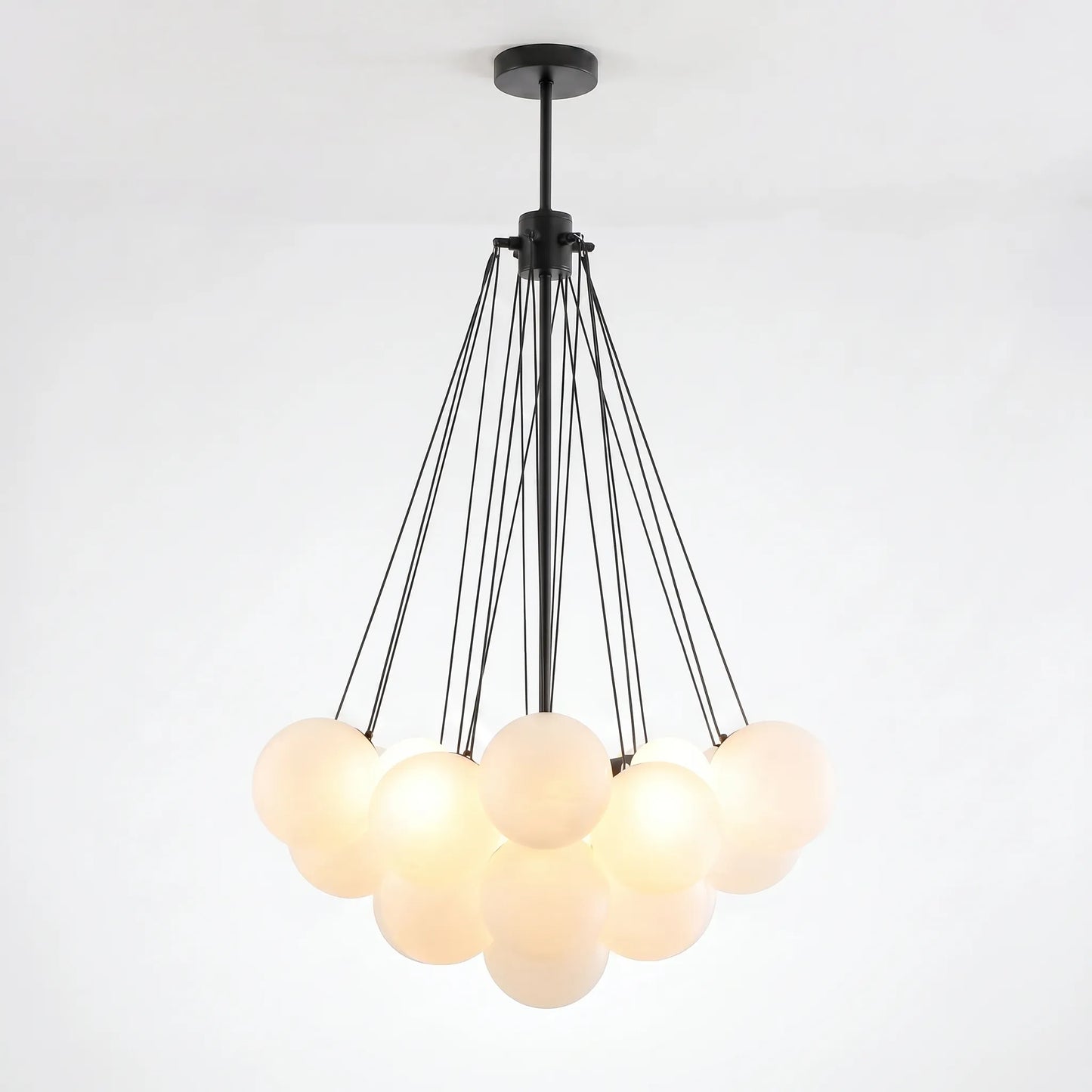 Cluster Globe Pendant Light With LED -  Orblume