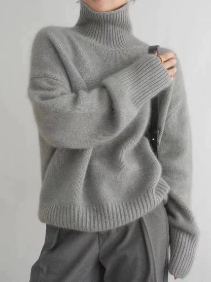 Luxe Damen Rollkragenpullover - Elena