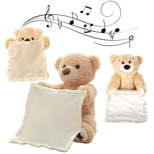 Sprechender Plüschbär mit Musik & Spiel – interaktiver Begleiter für Kinder