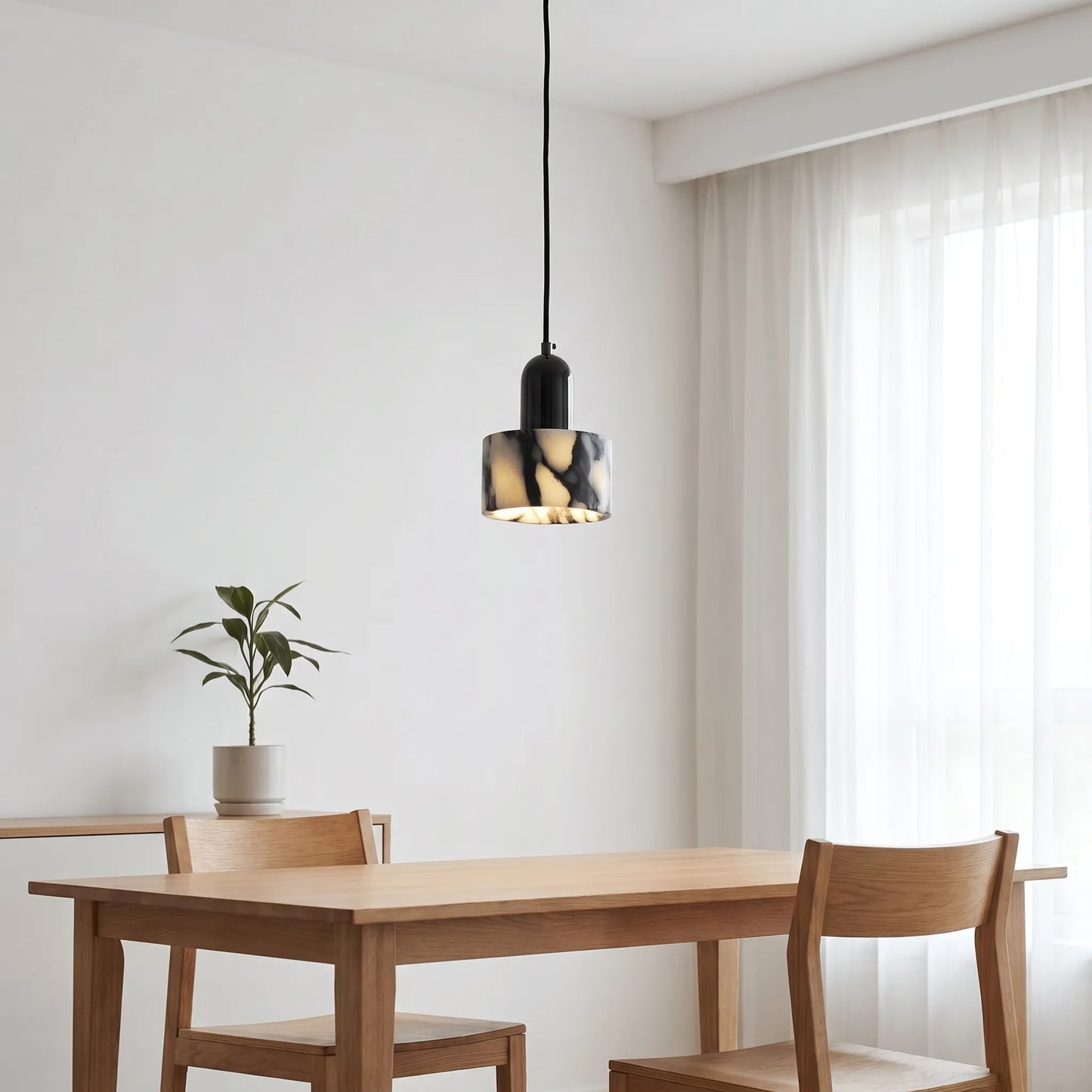 Cylindrical Ceiling Pendant Light -  Venasco