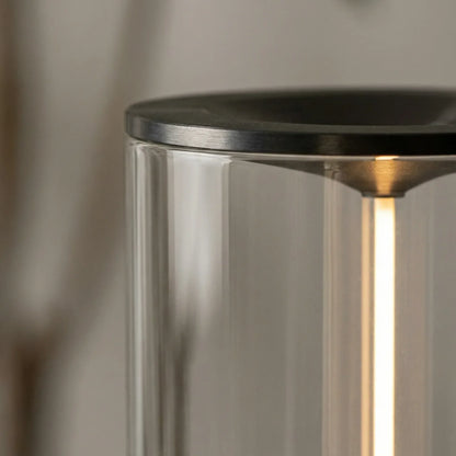 Cylindrical Touch-Dimmable LED Table Lamp -  Glowpillar
