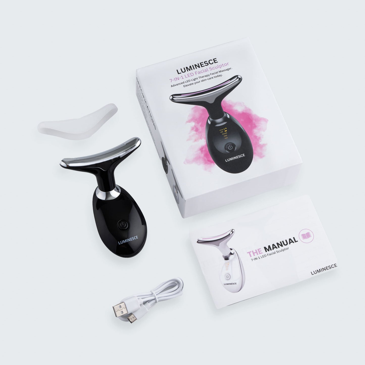 7-in-1 LED Gesichtsstraffungs- & Massagetool – Vénera