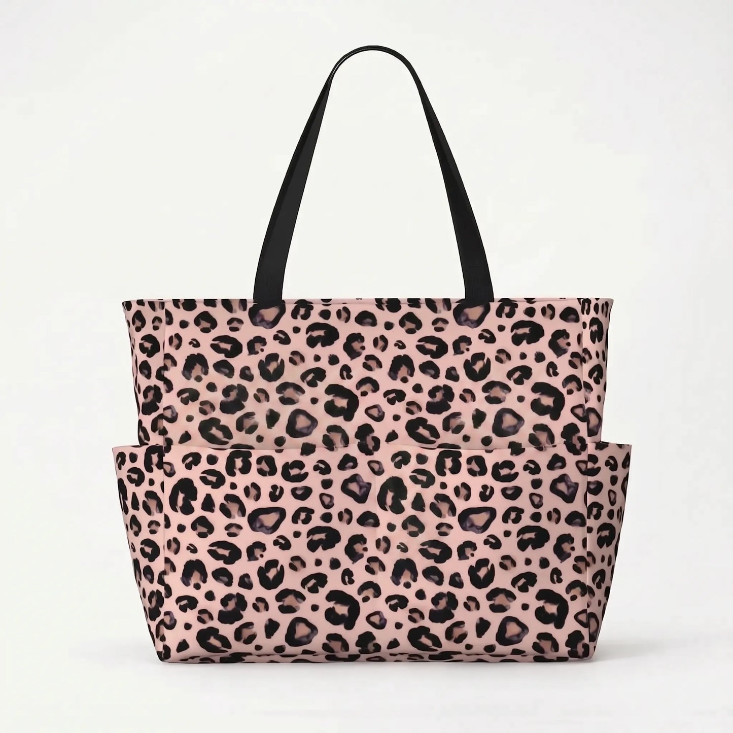 Damen Strandtasche Mit Leopardenmuster - Prowella