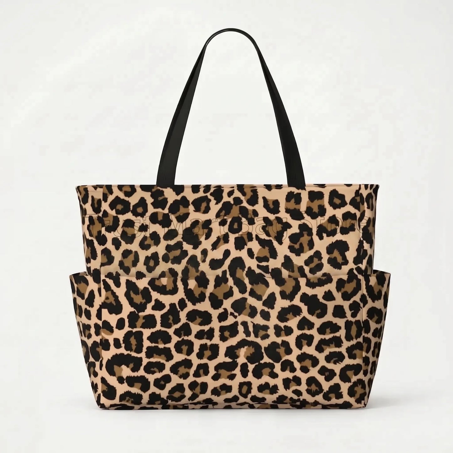 Damen Strandtasche Mit Leopardenmuster - Prowella