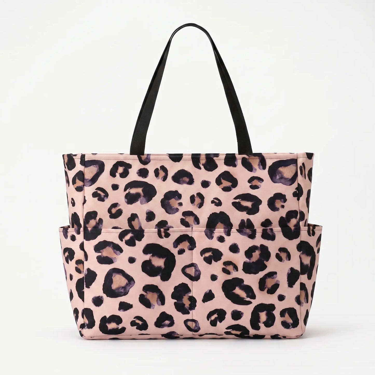 Damen Strandtasche Mit Leopardenmuster - Prowella