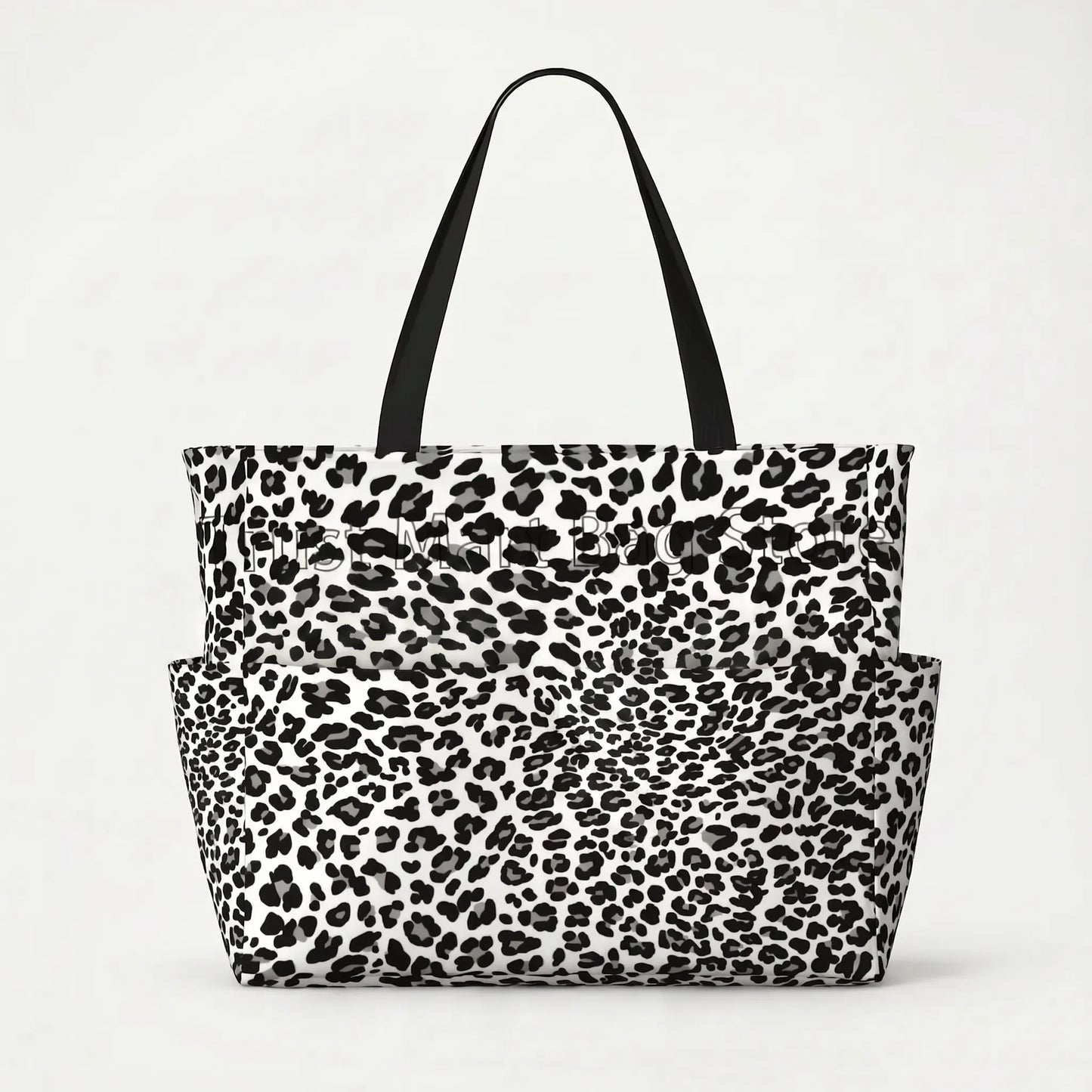 Damen Strandtasche Mit Leopardenmuster - Prowella
