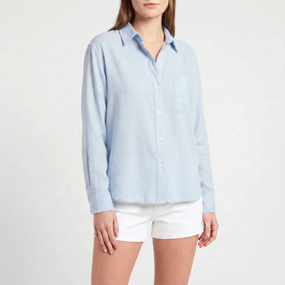Damenbluse Hellblau -  Rosalie