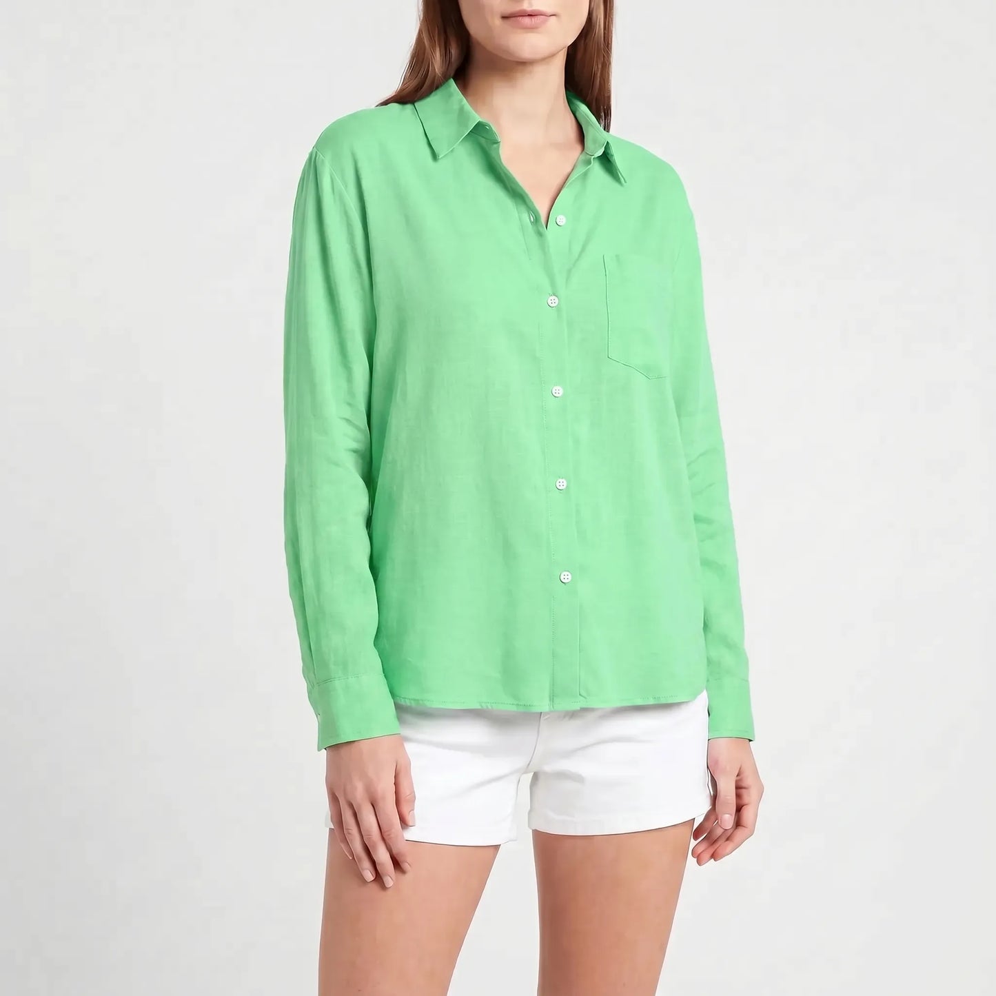 Damenbluse Hellblau -  Rosalie
