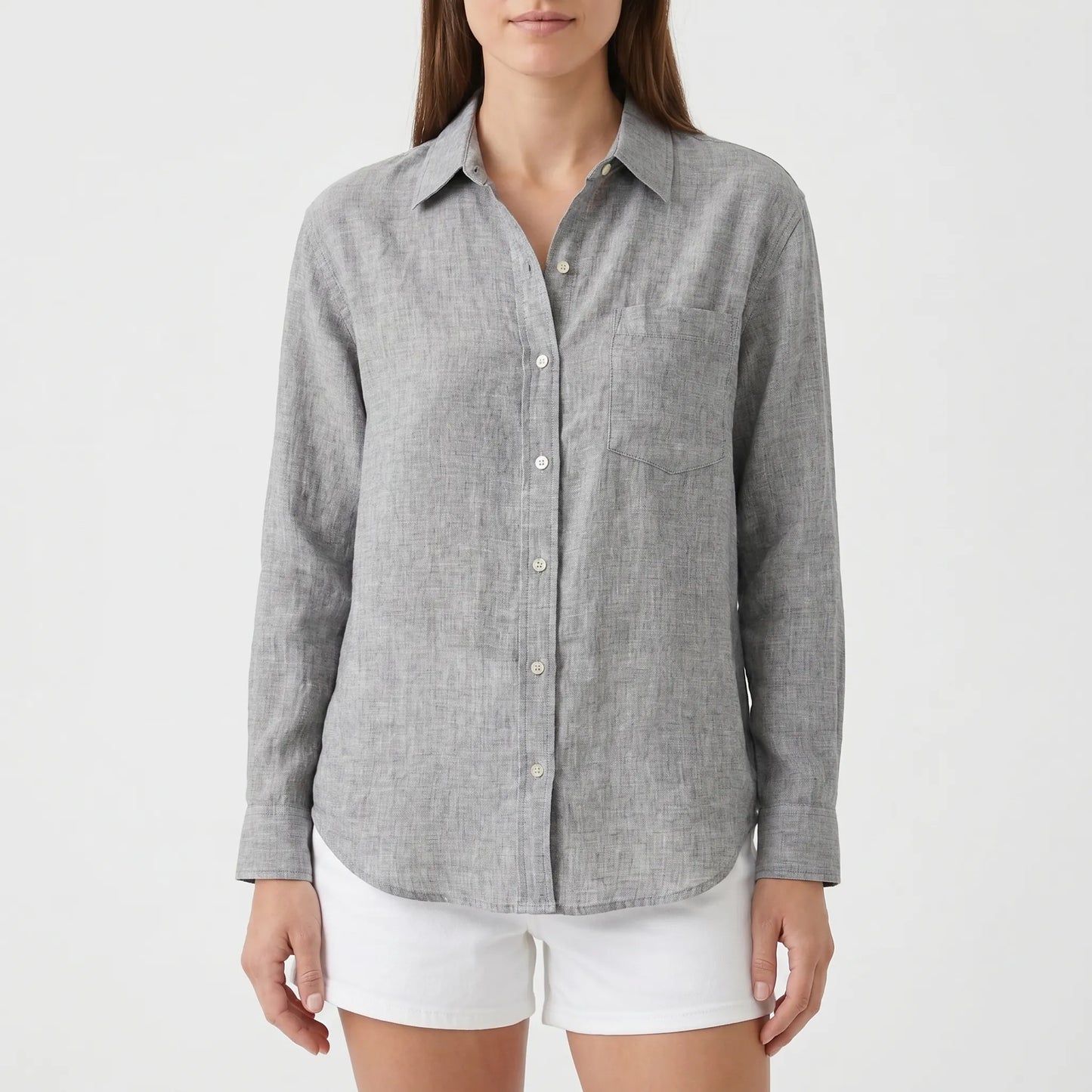 Damenbluse Hellblau -  Rosalie