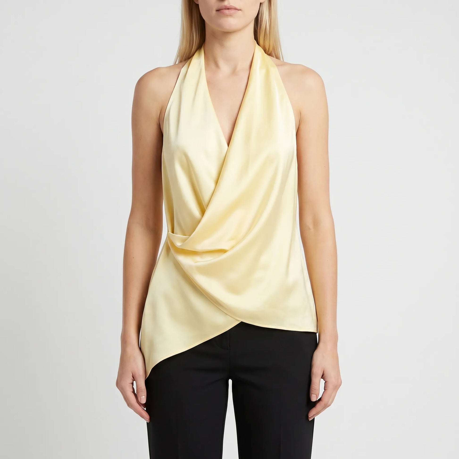 Damenoberteil Mit Neckholder Und Raffung -  Candace