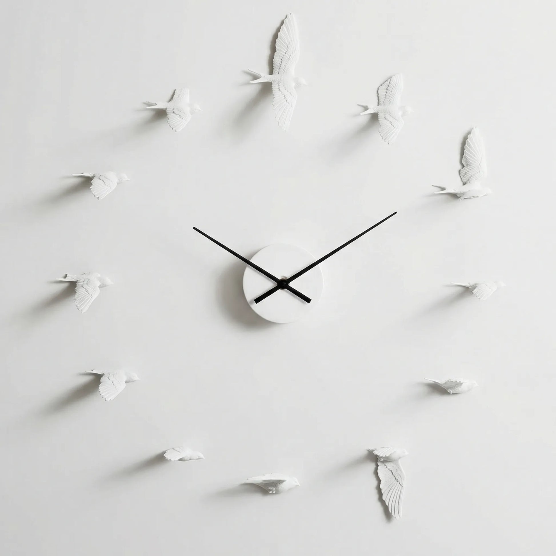 Dekorative Wanduhr Mit Naturmotiv - Swalowvex