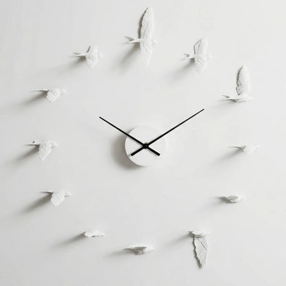 Dekorative Wanduhr Mit Naturmotiv - Swalowvex