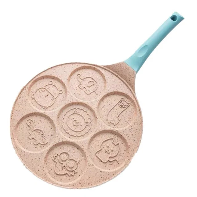 Tiermotiv-Pfanne für Kinderpfannkuchen mit Antihaftbeschichtung – 26 cm