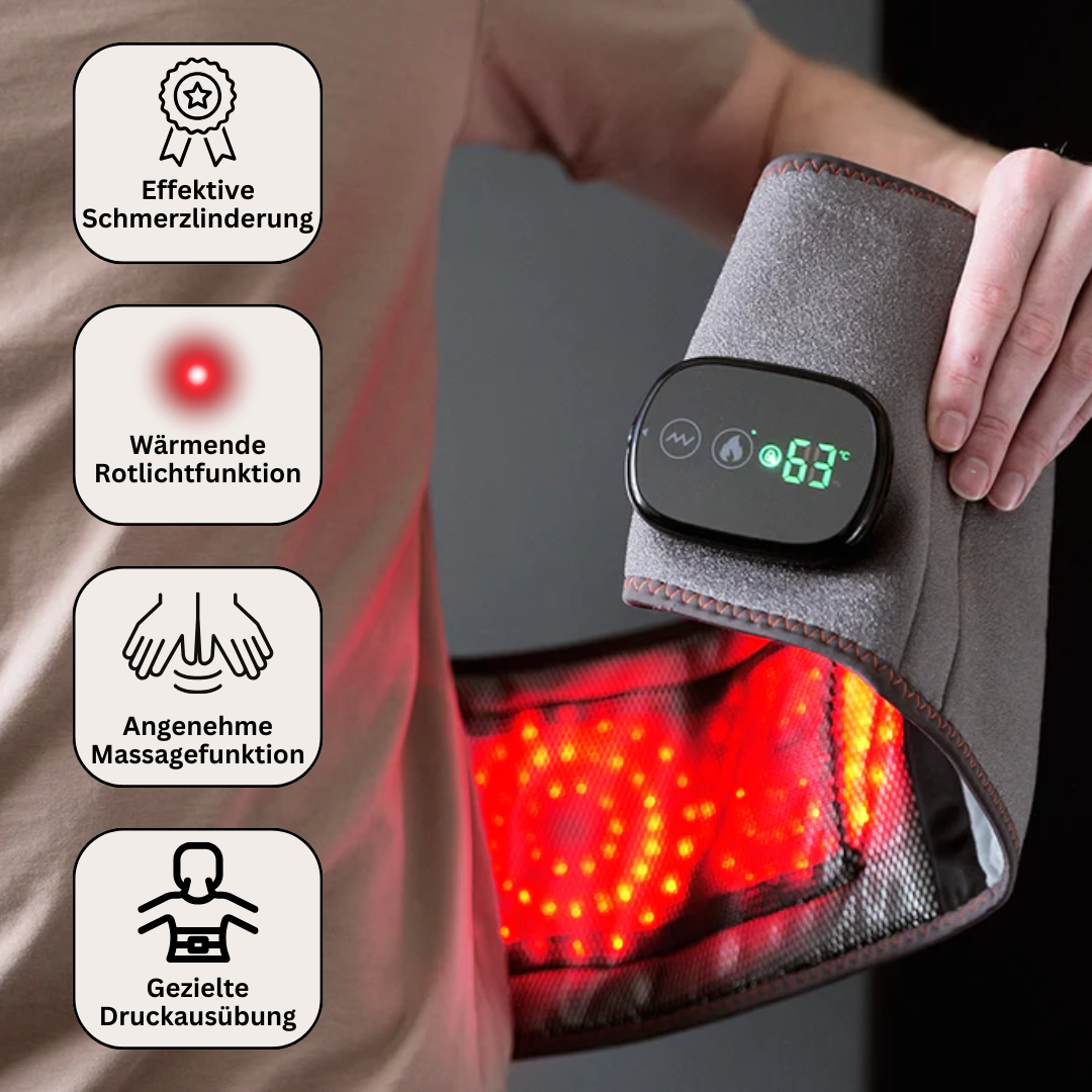 Orthopädisches Rückenband mit Infrarottherapie – ThermaLum