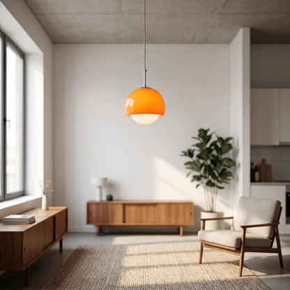Dome Shaped Pendant Light -  RetroGlow