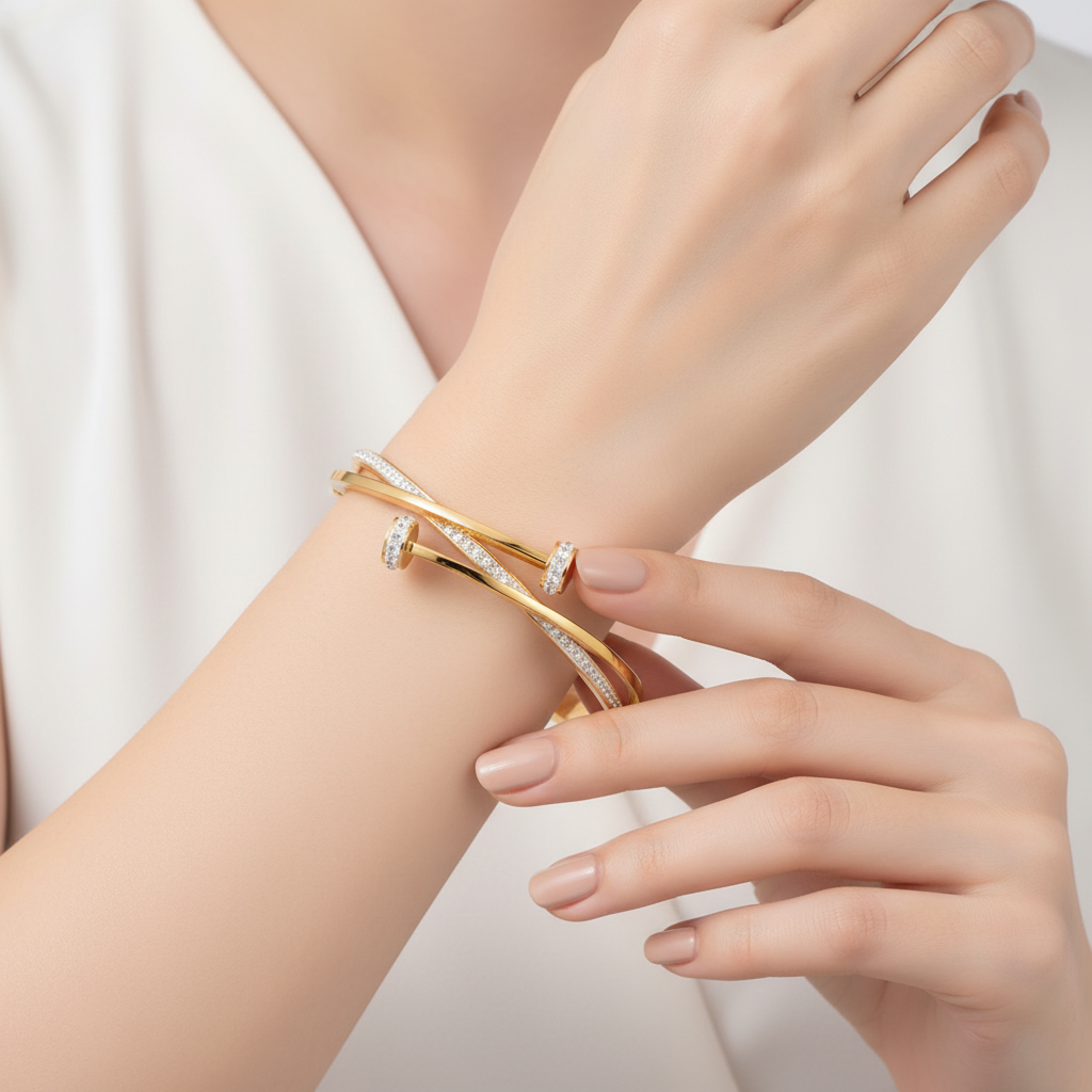 Doppellagiges Armband - GleamBand