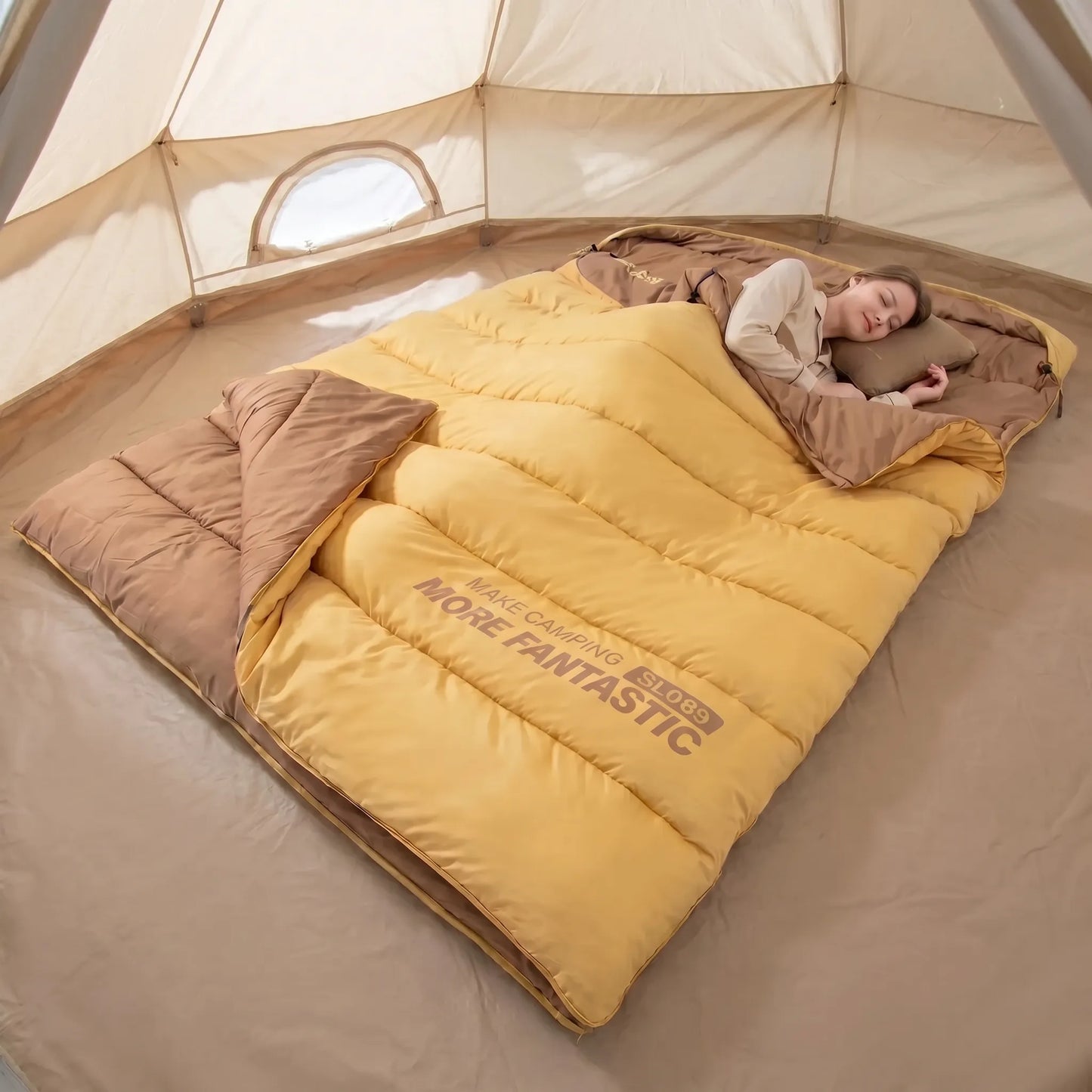Doppelschlafsack Für Zwei Personen -  Dualrest