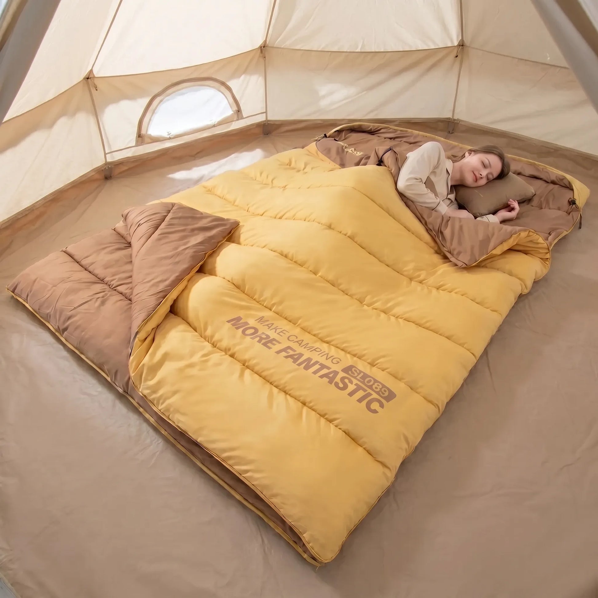Doppelschlafsack Für Zwei Personen -  Dualrest