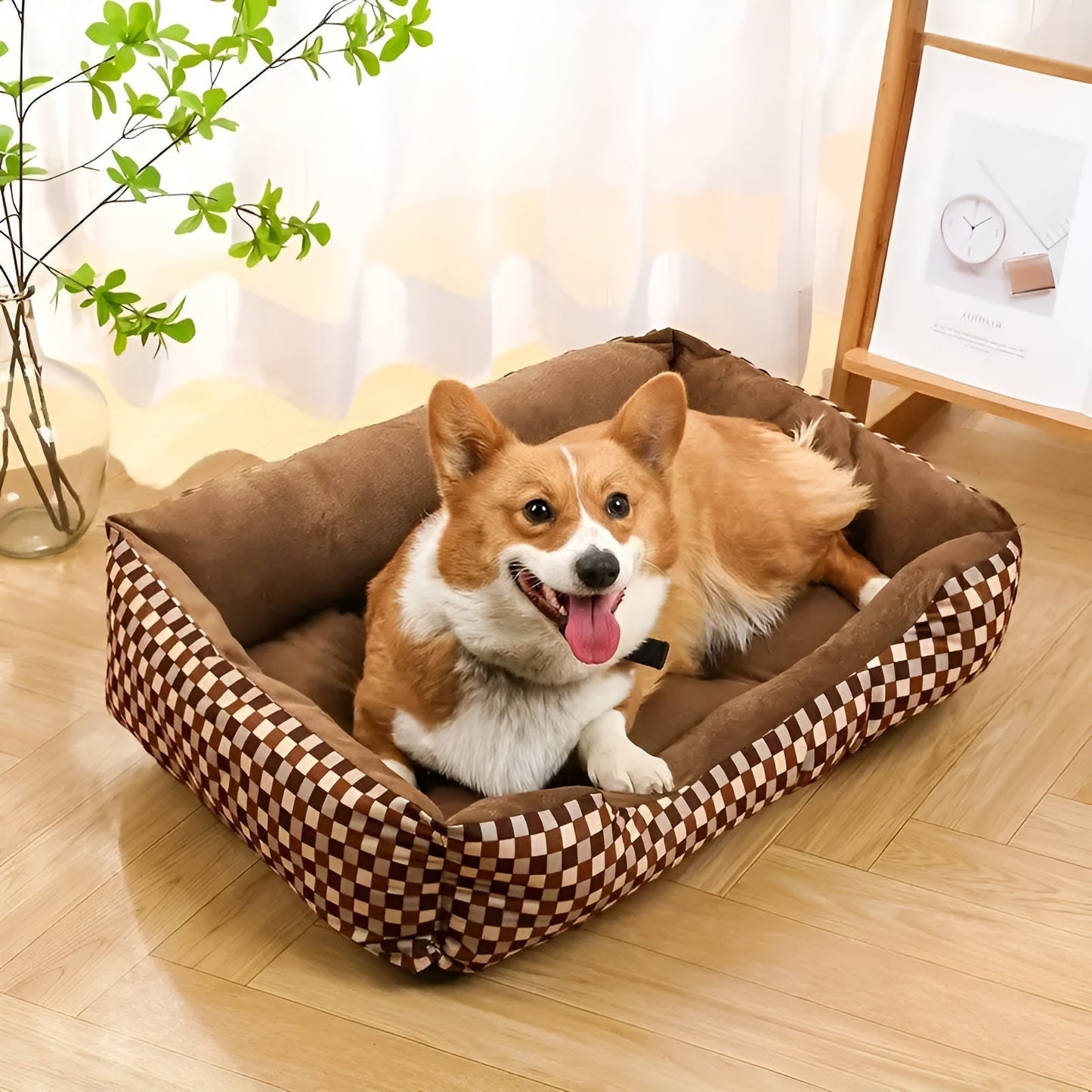 Luxe Orthopädisches Plüsch Haustierbett - PlushNest