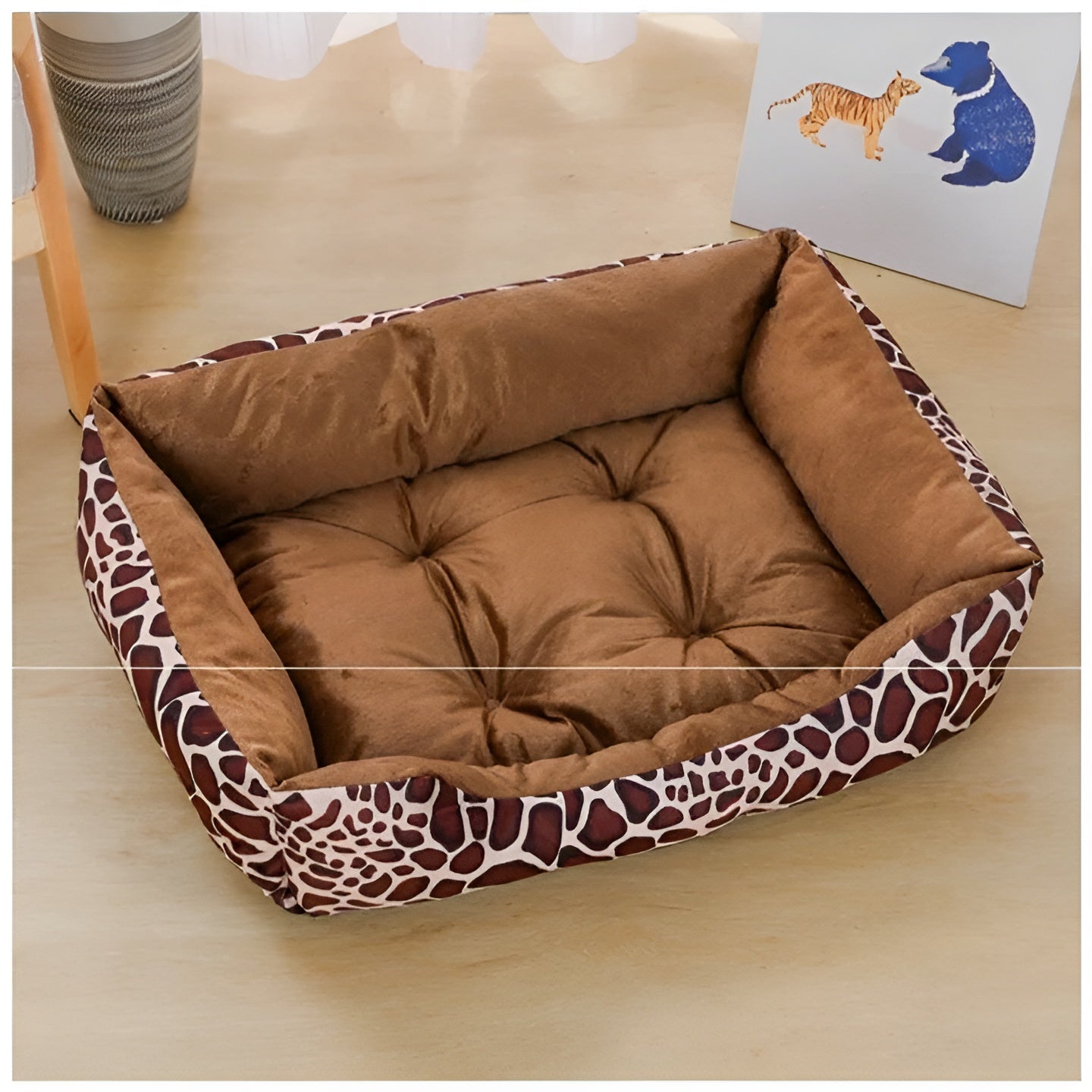 Luxe Orthopädisches Plüsch Haustierbett - PlushNest