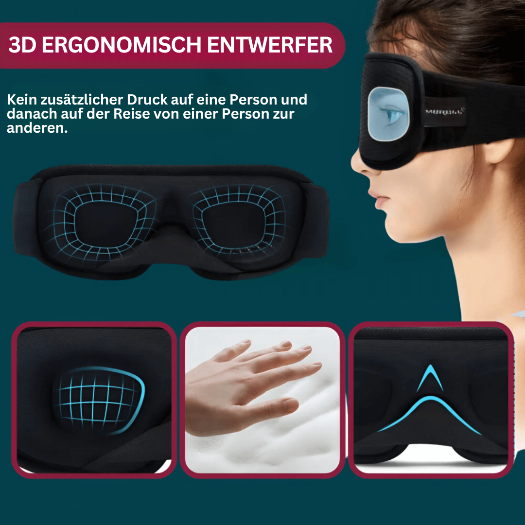 Ergonomische Schlafmaske - DreamShield
