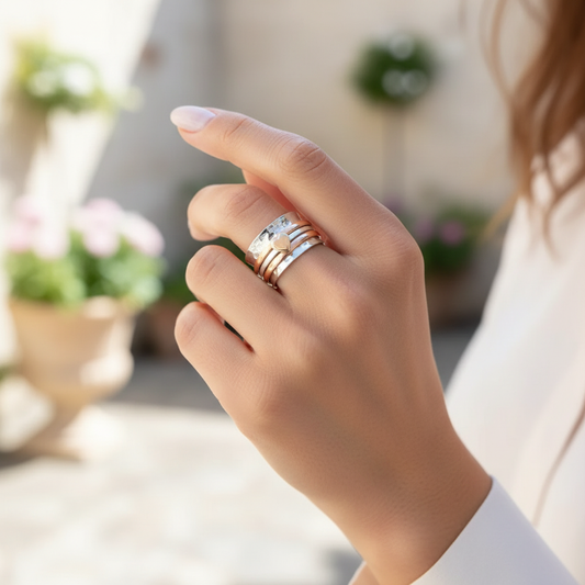 Drehbares Herzdesign - HeartRing
