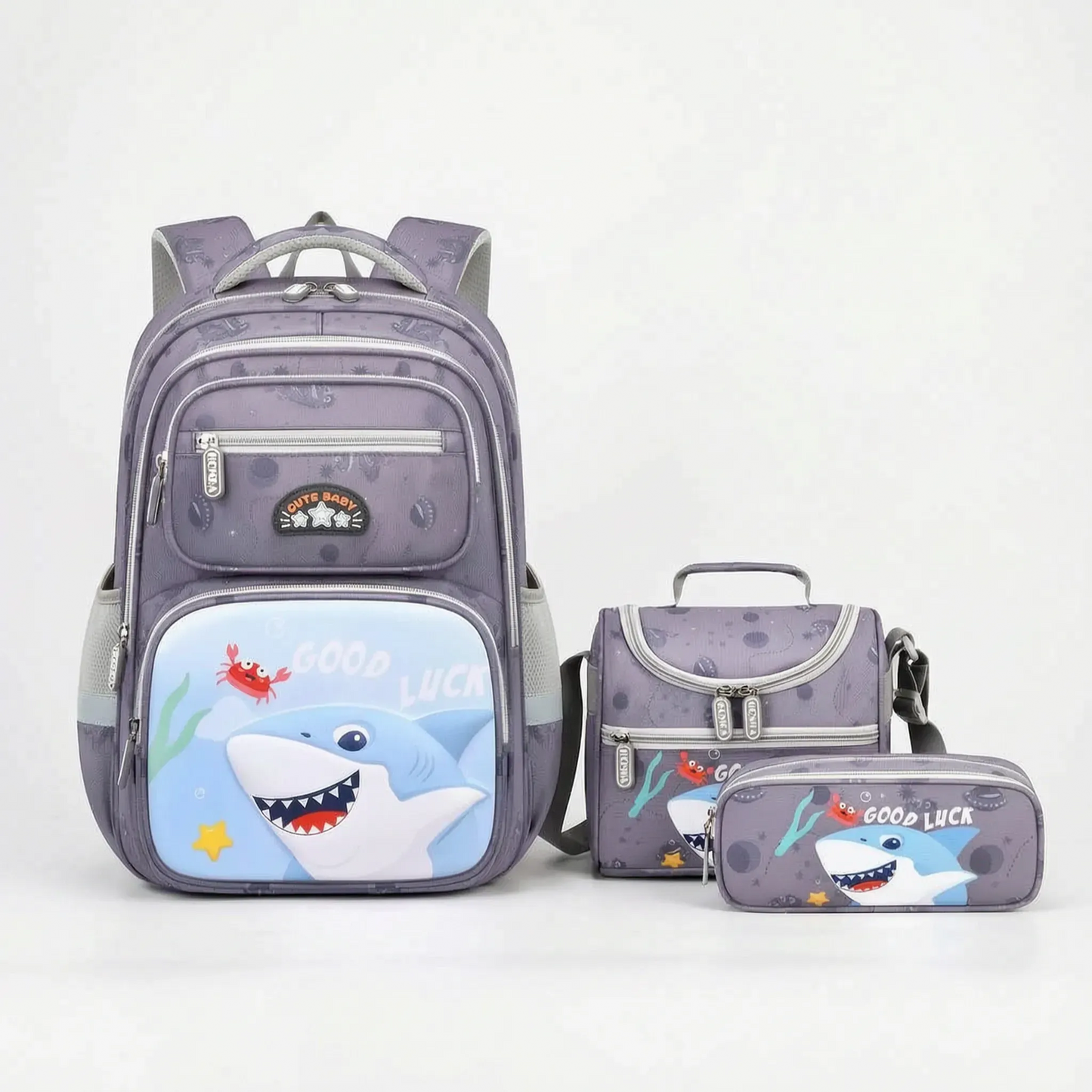 Dreiteiliges Schulrucksack-Set - Ruksor