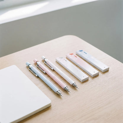 Druckbleistift-Set Mit Pastellfarbenem Blumenmuster - Florascribe