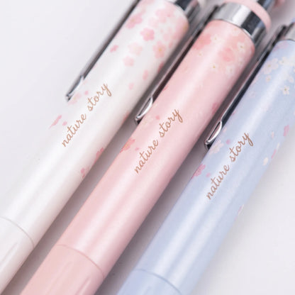 Druckbleistift-Set Mit Pastellfarbenem Blumenmuster - Florascribe