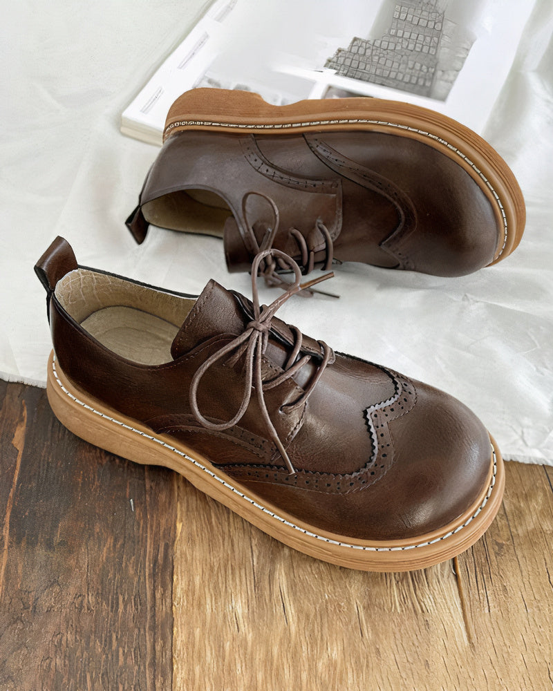 Retro Oxford Schuhe für Damen – Isadora