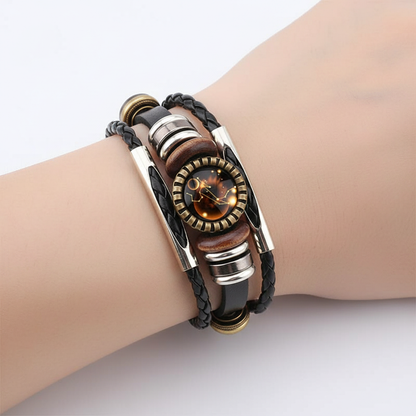 Edelstahl Retro-Armband - ZodiacBand