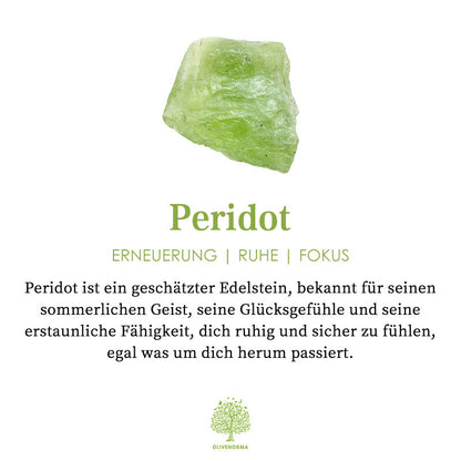 Edelsteinring Mit Zirkon - PeridotRing