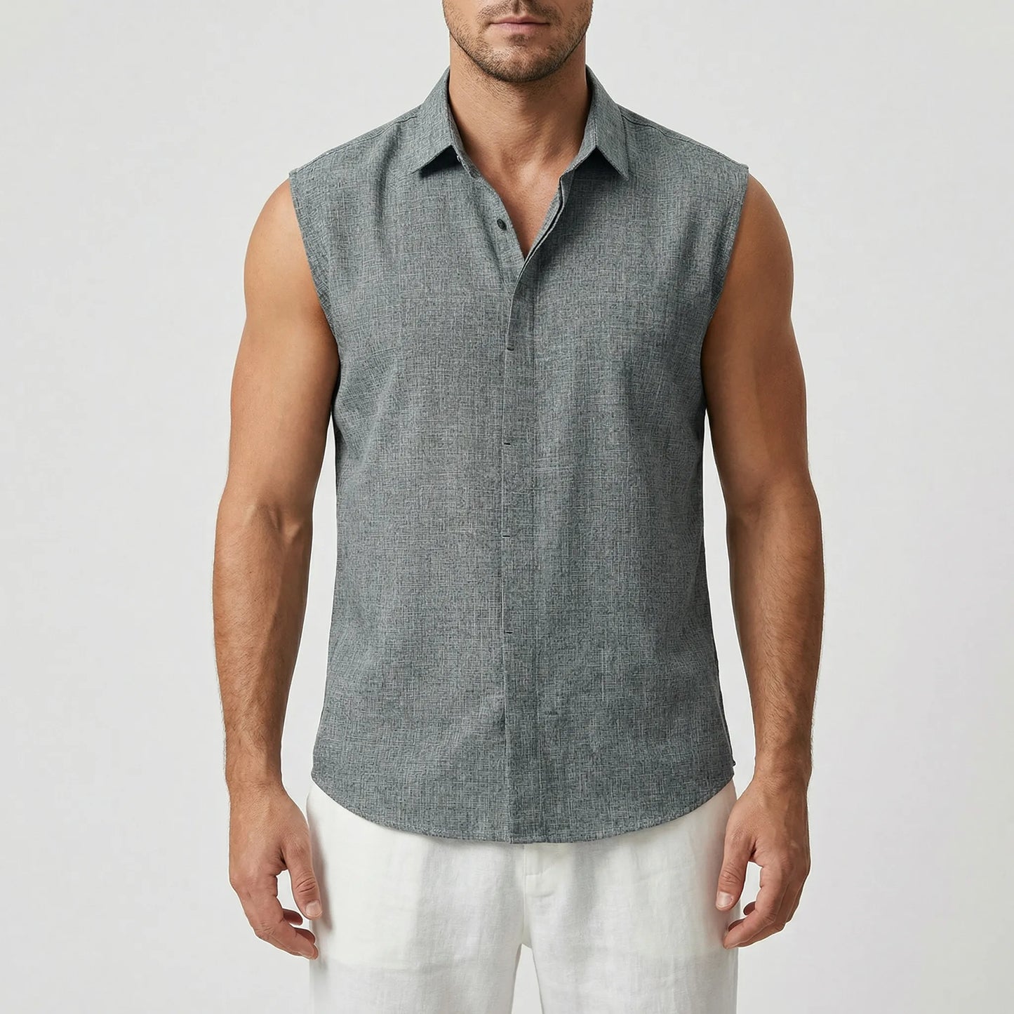 Effen Zomershirt Zonder Mouwen - Dexter