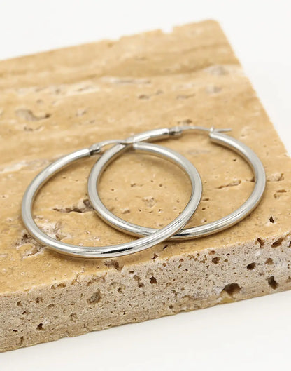 Einfache Creolen - GoldenRings