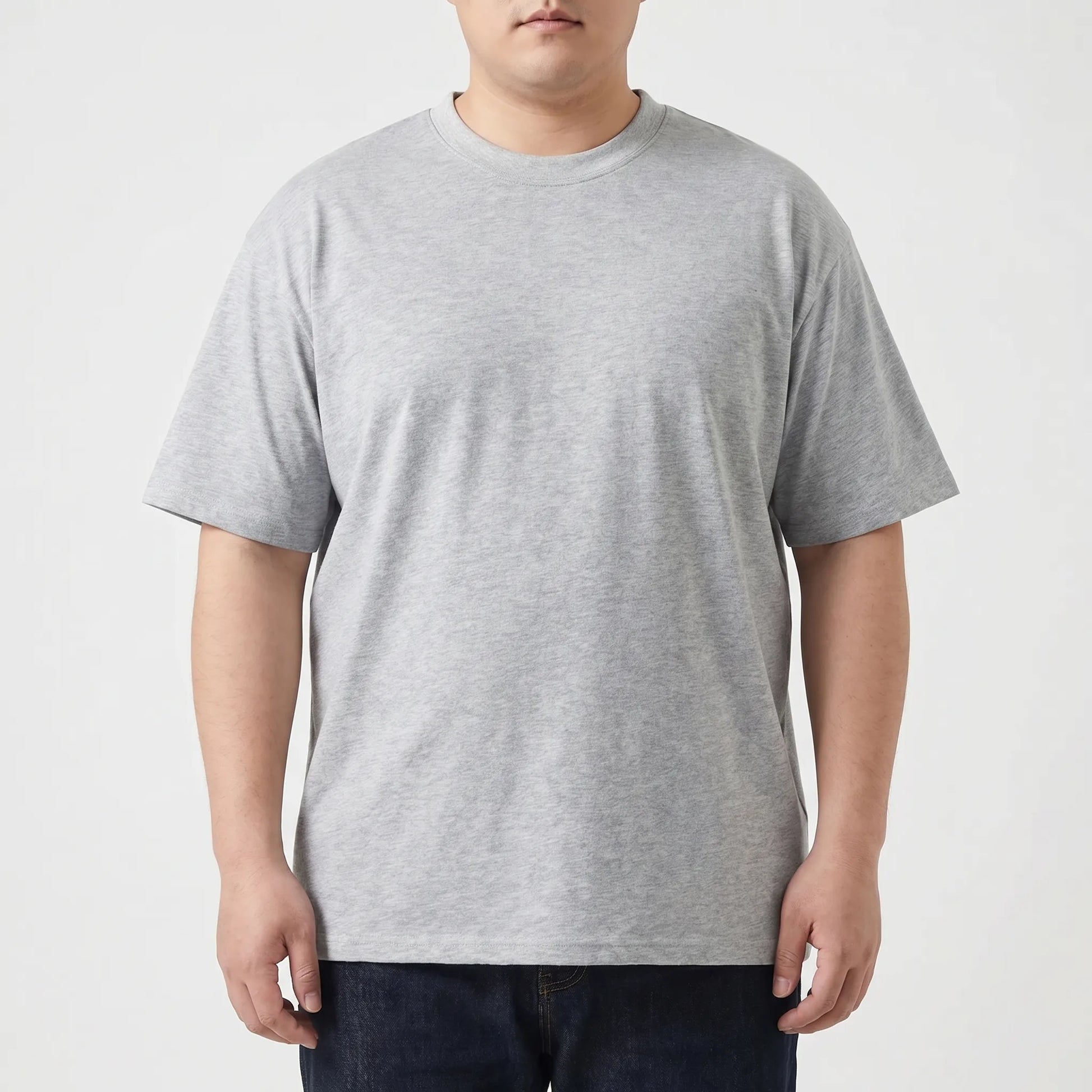 Einfarbiges T-Shirt Mit Körperbetontem Schnitt - Jeff