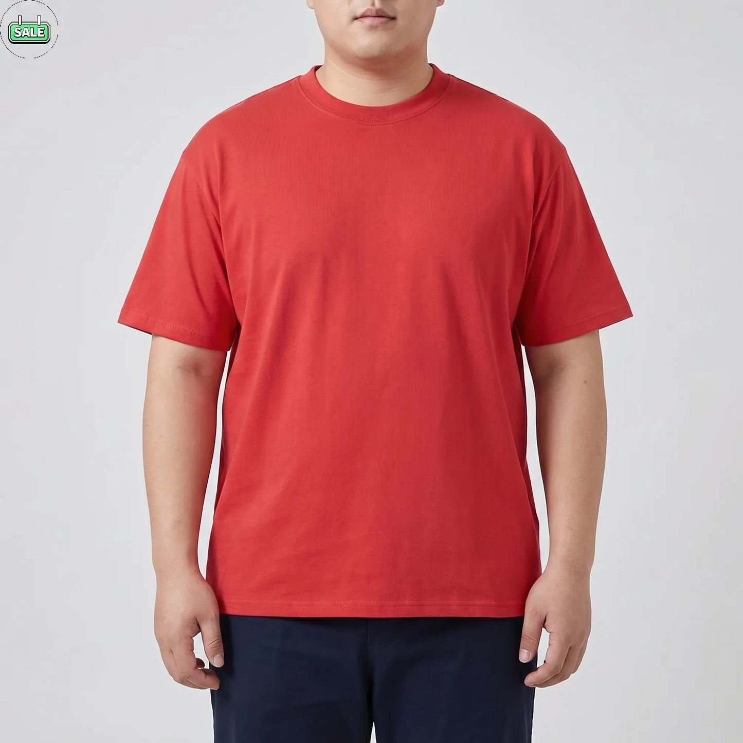 Einfarbiges T-Shirt Mit Körperbetontem Schnitt - Jeff