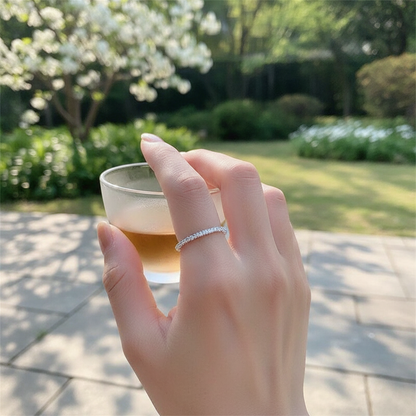 Einstellbarer Silberring - StarDreamRing
