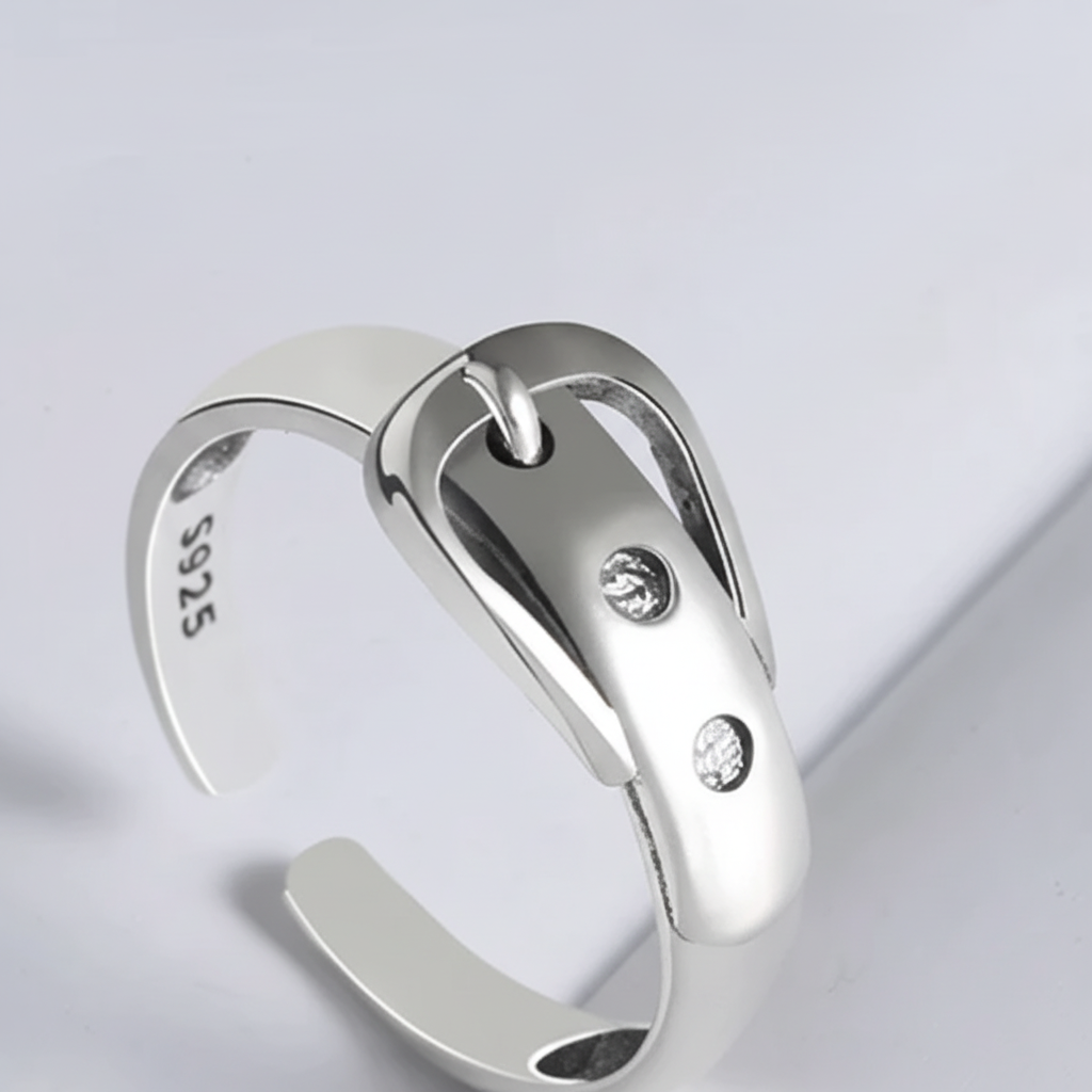 Einstellbarer Silberring - StyleRing