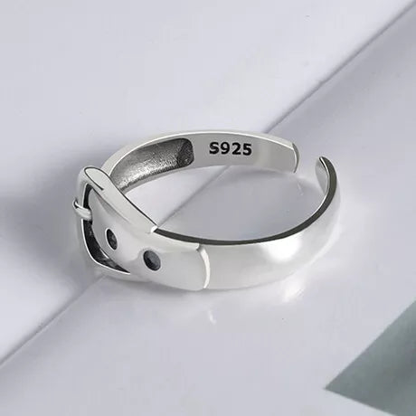 Einstellbarer Silberring - StyleRing