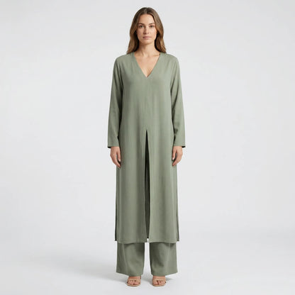 Elegant Casual Women's Matching Outfit Set - Emma