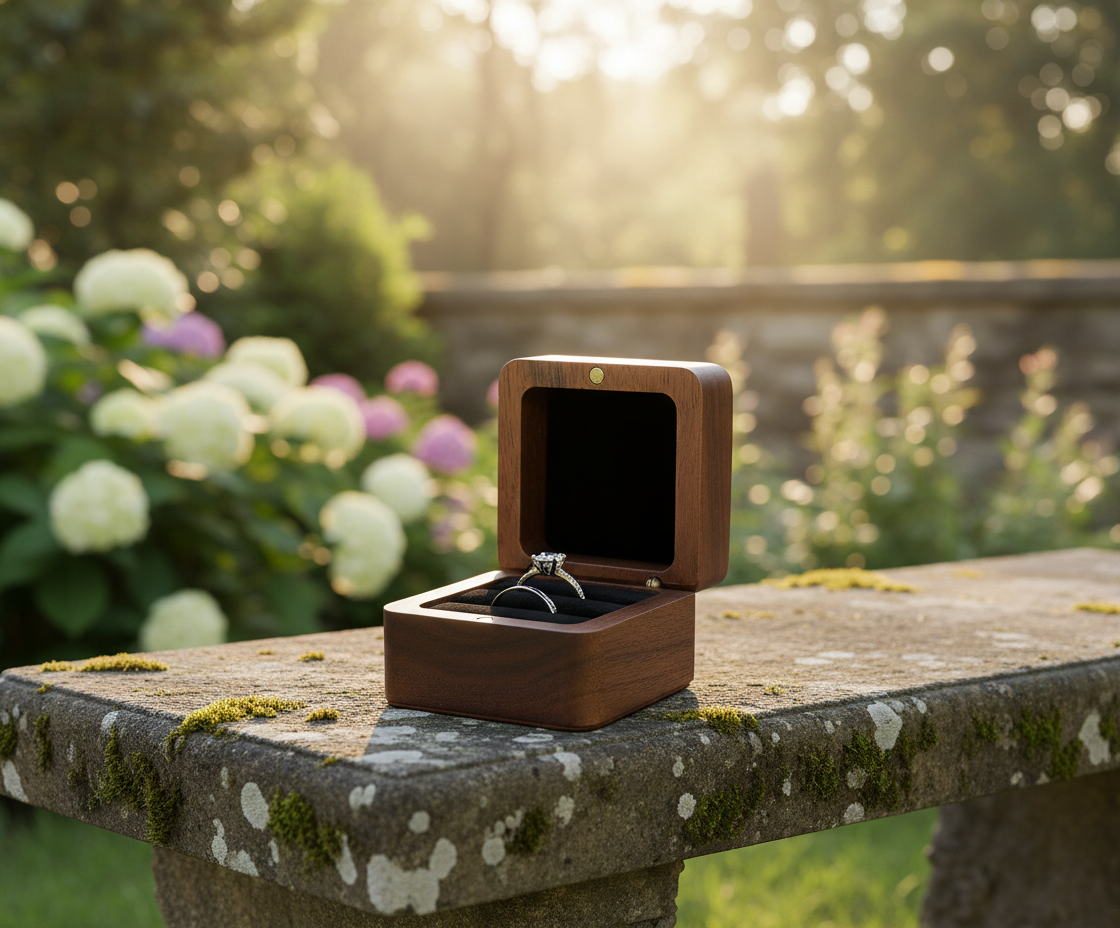 Elegante Aufbewahrungsbox - WoodTreasure