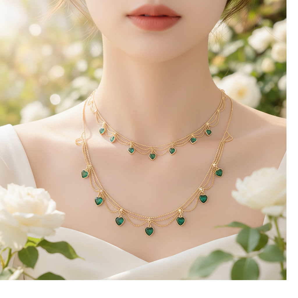 Elegante Herz-Halskette - LoveShine