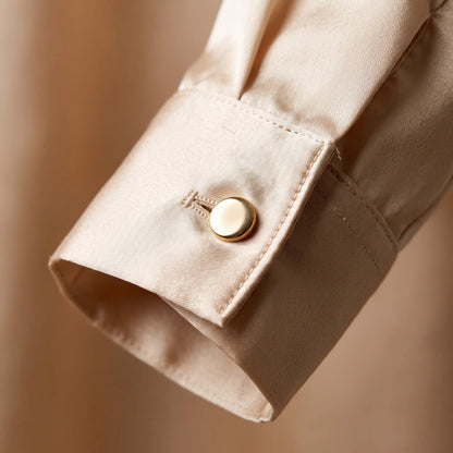 Elegante Langarmbluse - Lustral