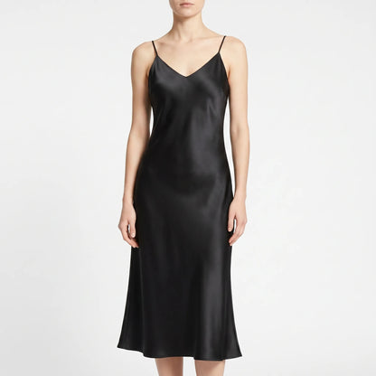 Elegantes Midi-Trägerkleid -  Charlotte