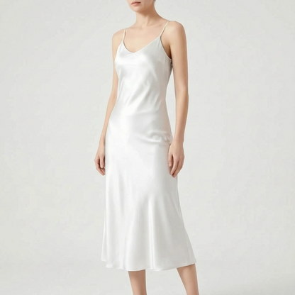 Elegantes Midi-Trägerkleid -  Charlotte