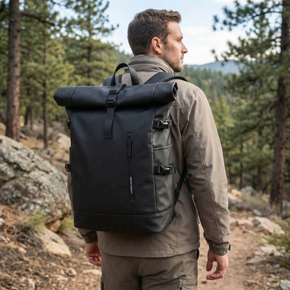 Erweiterbarer Rolltop-Reiserucksack -  Rolamax