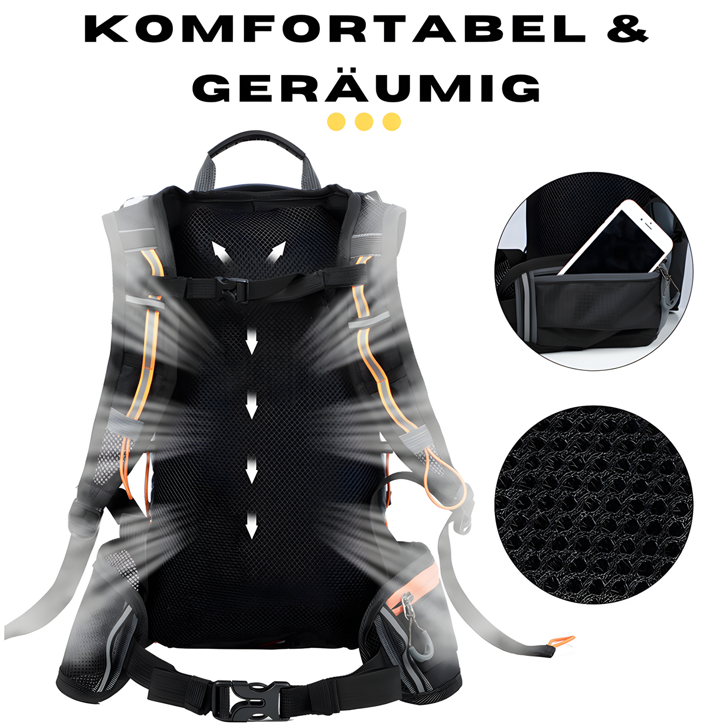 Multifunktionaler Trinkrucksack – HydroRide